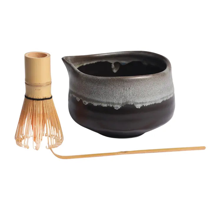 Matcha Bowl 21oz Set with Whisk and Tea Spoon