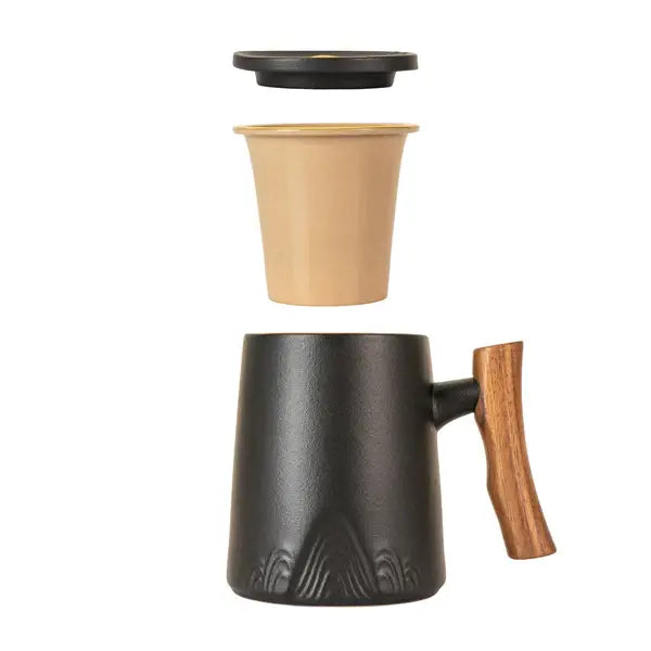 Mugs with Infuser and Lid - 12 Fl.oz.