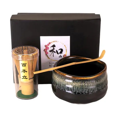 Matcha Bowl 21oz Set with Whisk and Tea Spoon
